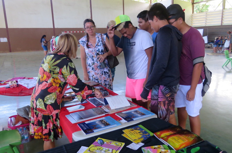 Le salon du livre à Moorea jusqu’à samedi Le salon du livre à Moorea jusqu’à samedi