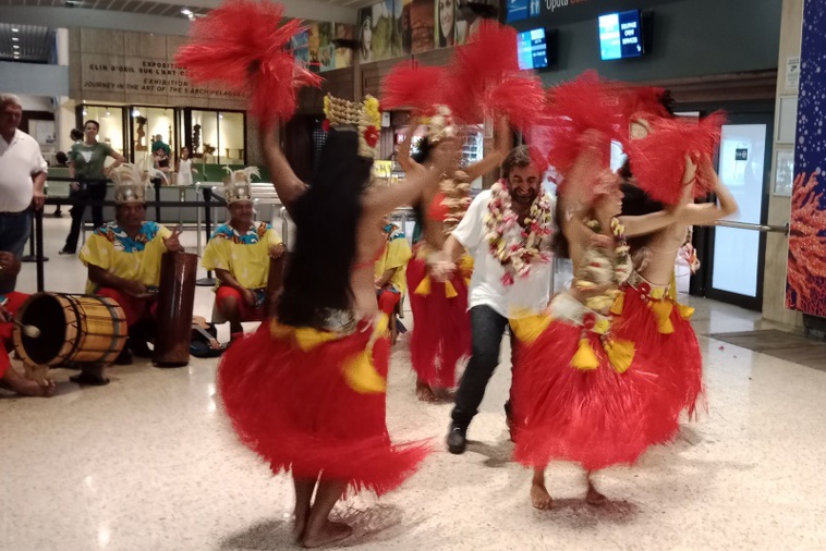 André Manoukian : "C'est la troisième fois que je viens. Il paraît que la troisième fois, on reste…" André Manoukian : "C'est la troisième fois que je viens. Il paraît que la troisième fois, on reste…"
