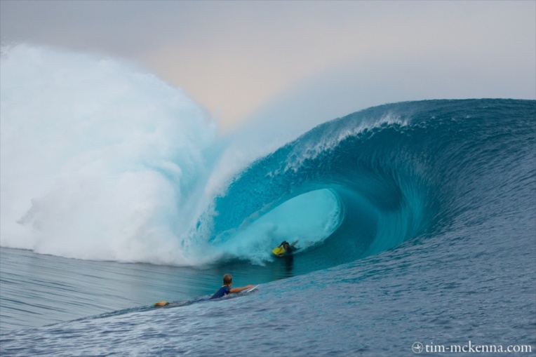 La vague qui aurait pu lui prendre la vie La vague qui aurait pu lui prendre la vie
