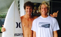 Tahurai avec John John après l'accident