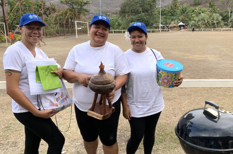 Les gagnantes du Tahiti Barbecue Contest. Les gagnantes du Tahiti Barbecue Contest.