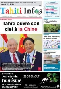 TAHITI INFOS N°243 du 29 août TAHITI INFOS N°243 du 29 août