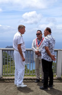 Première visite officielle d'Éric Spitz en Terre des Hommes Première visite officielle d'Éric Spitz en Terre des Hommes