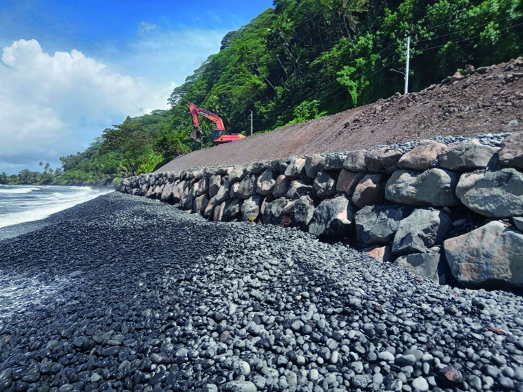 Réouverture de la route de Papenoo Réouverture de la route de Papenoo