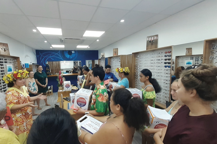 Un Mata pō tour à Raiatea pour redonner la vue Un Mata pō tour à Raiatea pour redonner la vue
