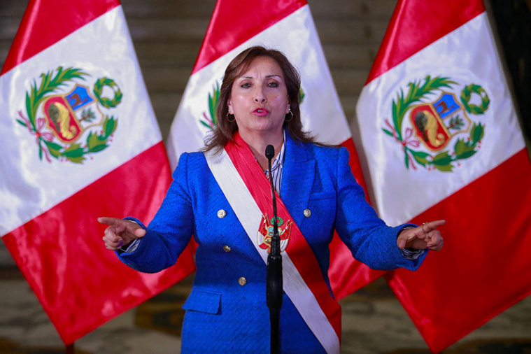 Luis IPARRAGUIRE / Peruvian Presidency / AFP