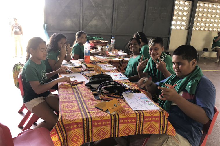 Un concours de dessin était organisé samedi en marge du marché de Noël. Un concours de dessin était organisé samedi en marge du marché de Noël.