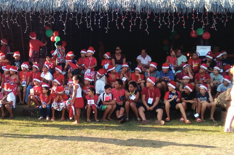 Le Père Noël a pris de l'avance à Hiva Oa Le Père Noël a pris de l'avance à Hiva Oa