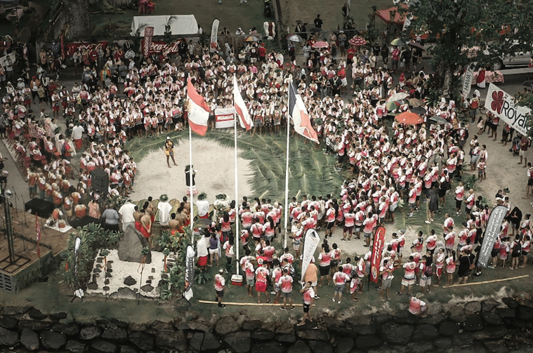 La Toa Mo'a a débuté dimanche à Huahine, rassemblant 1500 athlètes. ©Toa Mo'a Huahine