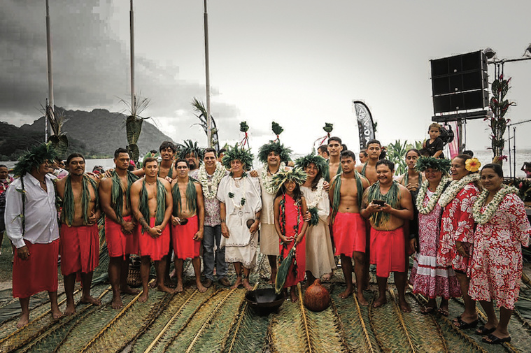Cérémonie d'ouverture dimanche. ©Toa Mo'a Huahine. Cérémonie d'ouverture dimanche. ©Toa Mo'a Huahine.