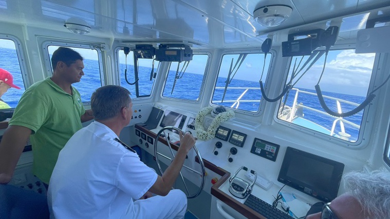 Inauguration du Tapuae Manu IV Inauguration du Tapuae Manu IV