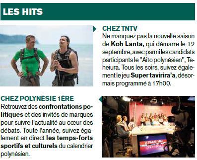 Les Télés font leur rentrée entre infos, traditions évènements et humour