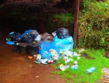 Une photo partagée au cours du week-end dernier sur Facebook par un randonneur internaute horrifié de la situation au Fare Ata à 1800 mètres d'altitude. Cette image a permis au groupe des "randos-nettoyeurs" de se constituer et d'appeler aux bonnes volontés. Une photo partagée au cours du week-end dernier sur Facebook par un randonneur internaute horrifié de la situation au Fare Ata à 1800 mètres d'altitude. Cette image a permis au groupe des "randos-nettoyeurs" de se constituer et d'appeler aux bonnes volontés.