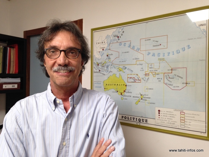 Le politologue Sémir Al Wardi, enseignant et chercheur à l'Université de Polynésie française