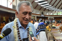 Pour Oscar Temaru, "c’est au pied du mur que l’on reconnait le maçon" Pour Oscar Temaru, "c’est au pied du mur que l’on reconnait le maçon"