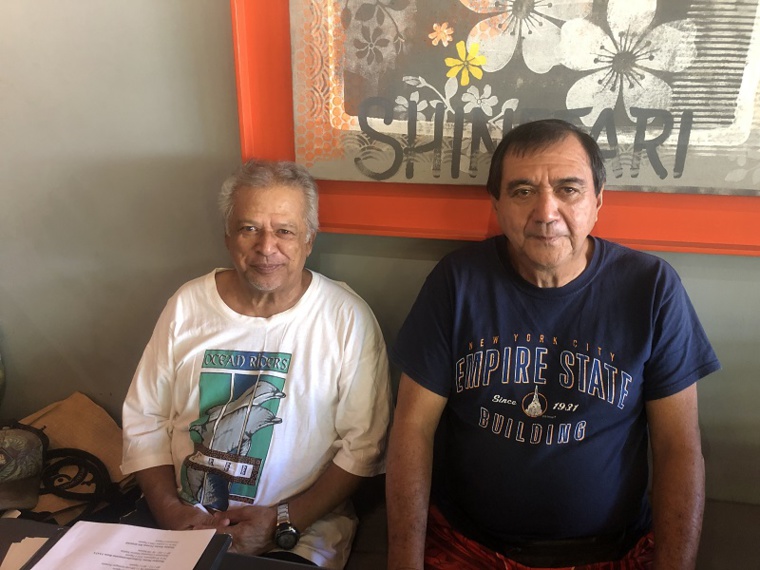 Patrice Taata et Georges Richmond, deux des légataires universels impliqués dans cette affaire. Patrice Taata et Georges Richmond, deux des légataires universels impliqués dans cette affaire.