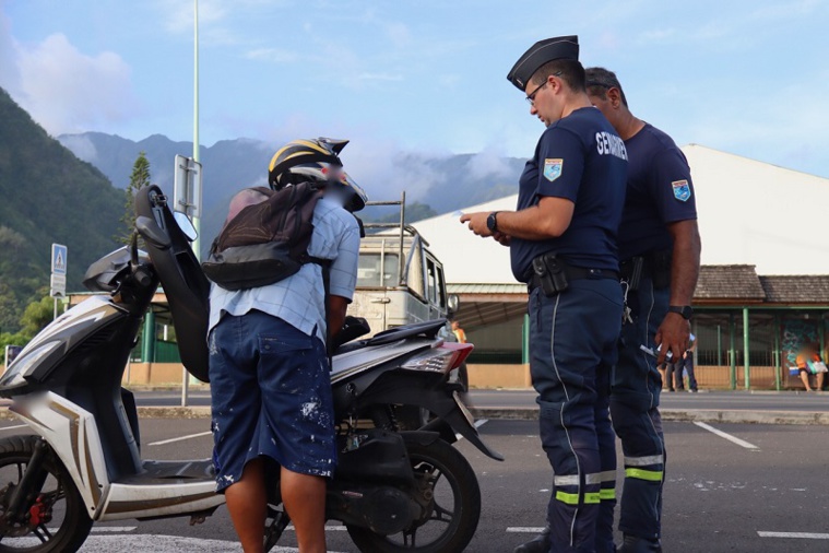 280 véhicules contrôlés à Papara 280 véhicules contrôlés à Papara