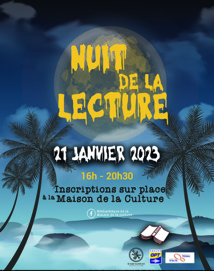 La nuit de la lecture sur le thème de la peur La nuit de la lecture sur le thème de la peur