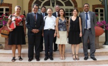 Affaires foncières : le Président Edouard Fritch reçoit une mission de la Chancellerie Affaires foncières : le Président Edouard Fritch reçoit une mission de la Chancellerie