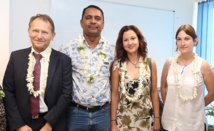 Foncier : la mission de la Chancellerie reçue par Tearii Alpha Foncier : la mission de la Chancellerie reçue par Tearii Alpha