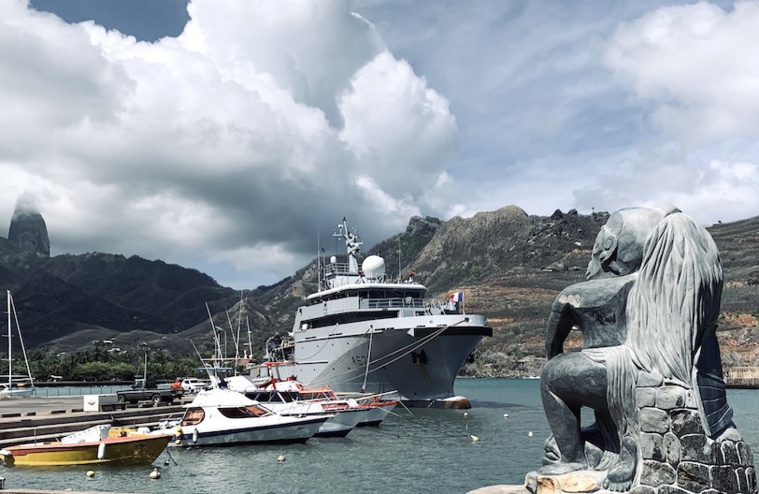 Le Bougainville de la marine nationale est en escale à Ua Pou pendant trois jours. Le Bougainville de la marine nationale est en escale à Ua Pou pendant trois jours.