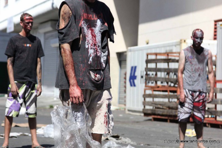 Tournage : Zombies in Tahiti Tournage : Zombies in Tahiti