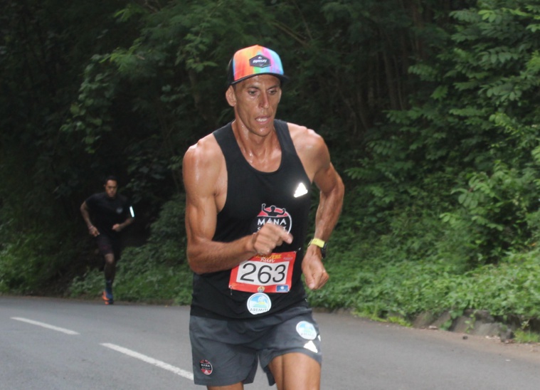 Damien Troquenet a survolé la 2è édition de la Vaitavere Run samedi. Damien Troquenet a survolé la 2è édition de la Vaitavere Run samedi.