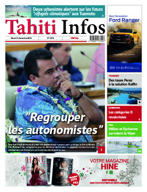 TAHITI INFOS N°2300 du 13 décembre 2022 TAHITI INFOS N°2300 du 13 décembre 2022