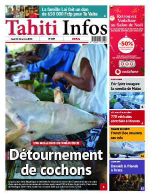 TAHITI INFOS N°2307 du 22 décembre 2022 TAHITI INFOS N°2307 du 22 décembre 2022