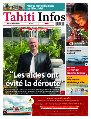 TAHITI INFOS N°2305 du 20 décembre 2022