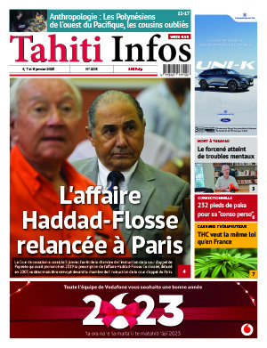 TAHITI INFOS N°2318 du 6 janvier 2023 TAHITI INFOS N°2318 du 6 janvier 2023
