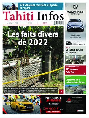 TAHITI INFOS N°2319 du 9 janvier 2023