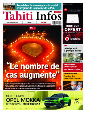 TAHITI INFOS N°2323 du 13 janvier 2023 TAHITI INFOS N°2323 du 13 janvier 2023