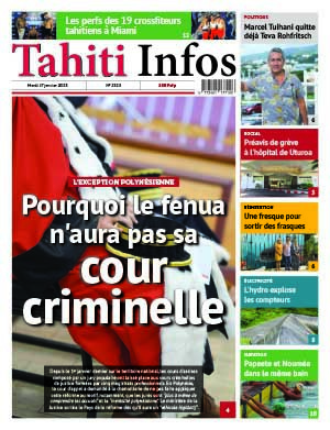 TAHITI INFOS N°2325 du 17 janvier 2023