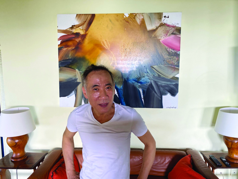 Escale au fenua de Chen Jiang Hong, peintre et auteur de renom Escale au fenua de Chen Jiang Hong, peintre et auteur de renom