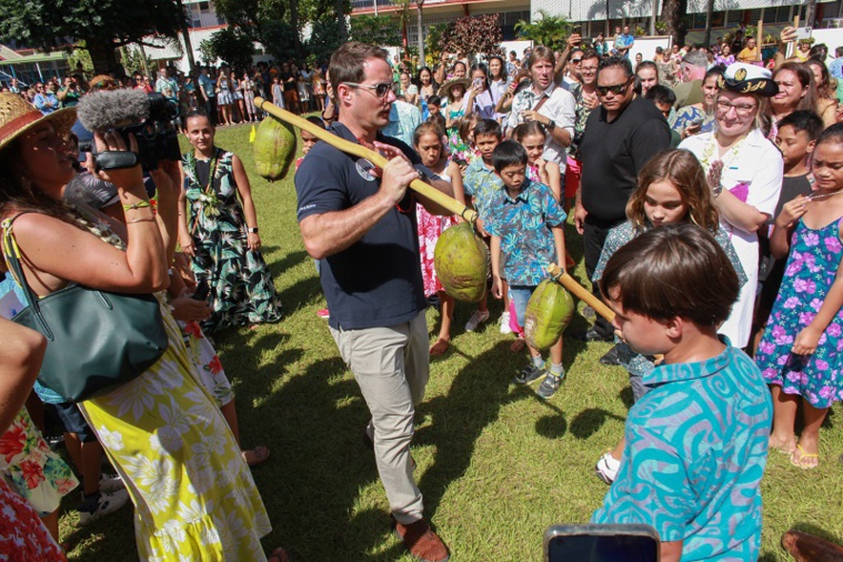 Thomas Pesquet à Tahiti, le rêve devenu réalité Thomas Pesquet à Tahiti, le rêve devenu réalité