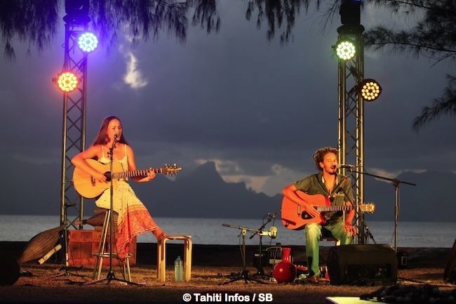 Vaiteani et Luc – les deux artistes polynésiens poursuivent leur chemin vers une carrière professionnelle !