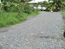 Remblai des servitudes à Papeari : Les pieds enfin au sec ! Remblai des servitudes à Papeari : Les pieds enfin au sec !