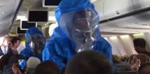 Ebola: une plaisanterie immobilise un avion Ebola: une plaisanterie immobilise un avion
