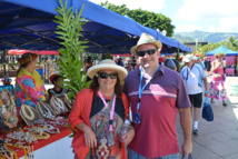 Dimanche, 3500 croisiéristes ont débarqué à Papeete Dimanche, 3500 croisiéristes ont débarqué à Papeete