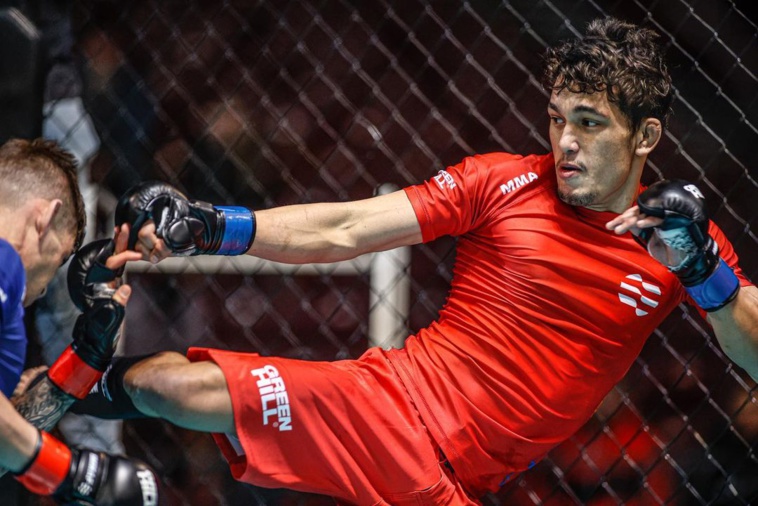 Keoni Terorotua participera à ses deuxièmes championnats du monde amateur de MMA. L'année dernière à Abu Dhabi, il avait signé la première victoire tahitienne aux Mondiaux. (Photo :  Instagram Keoni Terorotua)
