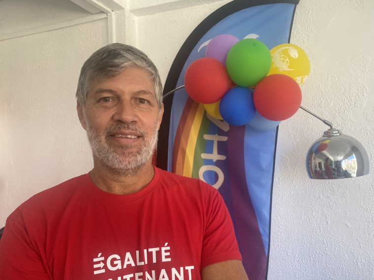 Karel Luciani, le président de l'association Cousins Cousines. Crédit photo : Thibault Segalard. Karel Luciani, le président de l'association Cousins Cousines. Crédit photo : Thibault Segalard.