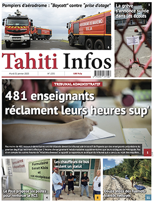 TAHITI INFOS N°2335 du 31 janvier 2023