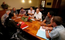 La ministre du Travail reçoit une délégation d’A Tia i Mua La ministre du Travail reçoit une délégation d’A Tia i Mua