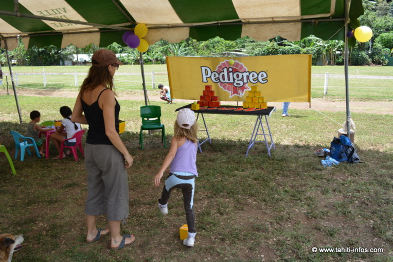 Un jeu organisé par le sponsor de l'événement