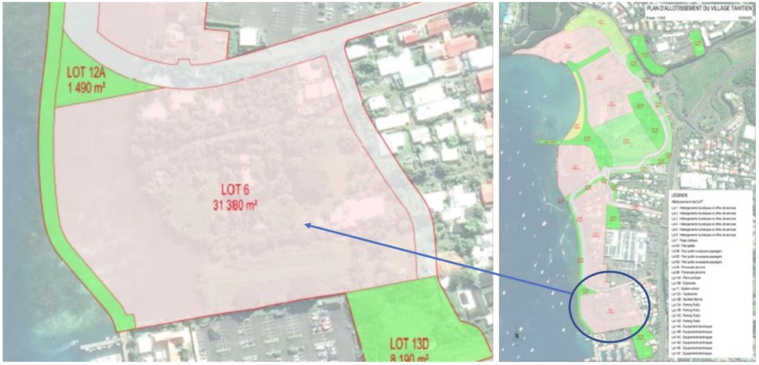 Les détails des six projets du Village tahitien Les détails des six projets du Village tahitien