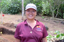 Le marae Paruai de Moorea reprend des couleurs Le marae Paruai de Moorea reprend des couleurs
