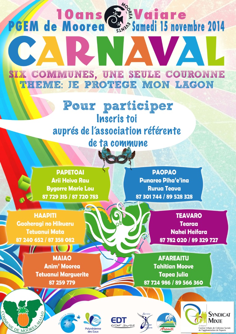 Célébration des 10 ans du Plan de Gestion de l’Espace Maritime (PGEM) de Moorea