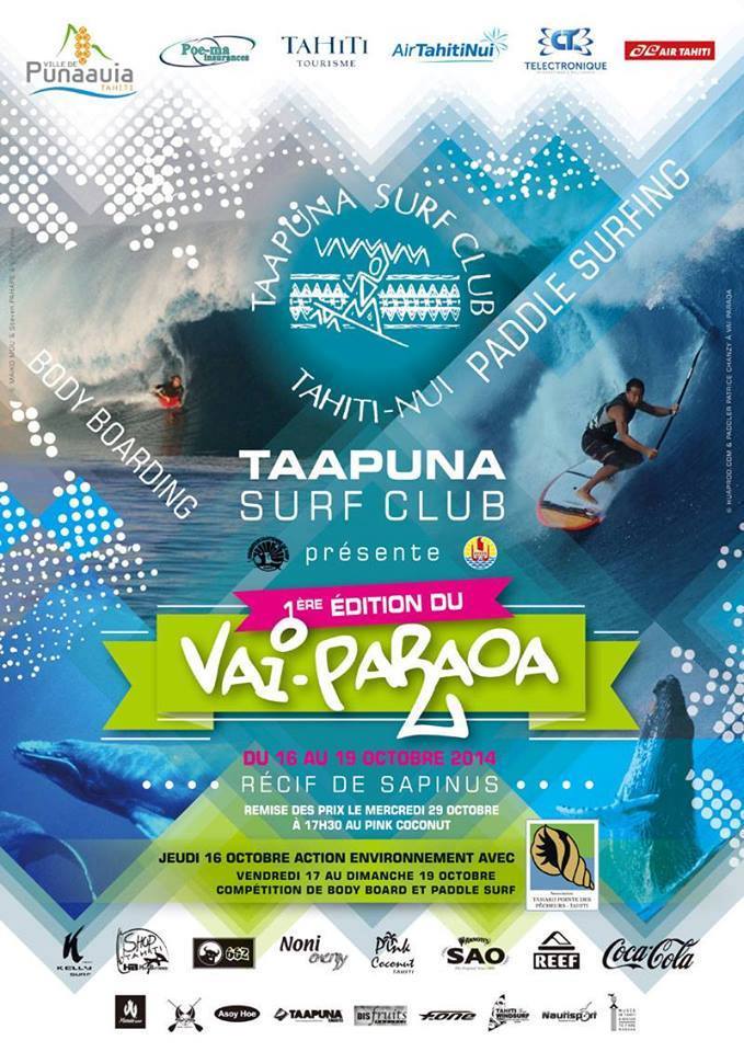 Paddle Surf, Bodyboard - Vai-Paraoa Trophy : le spot de Sapinus à nouveau le théâtre d’une compétition de glisse au récif !