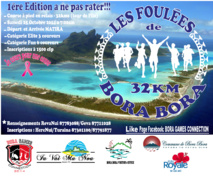 Les Foulées de Bora-Bora 2014 : 1ère édition à ne pas rater!